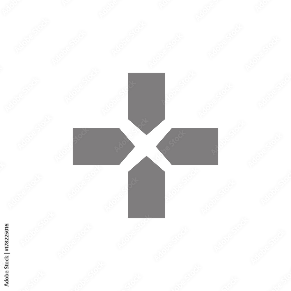 Poster button joystick icon