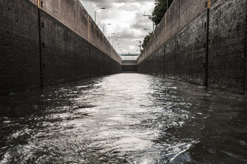 Schleuse von innen