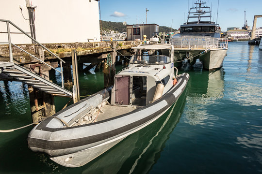 Police Boat, New Zealand Navy 