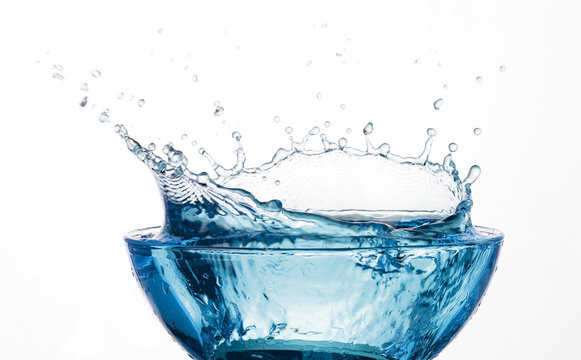 Splash Eau Slow Motion