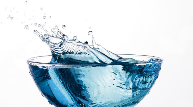 Splash Eau Slow Motion