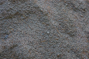 текстура из мелкой щебёнки и серой земли
