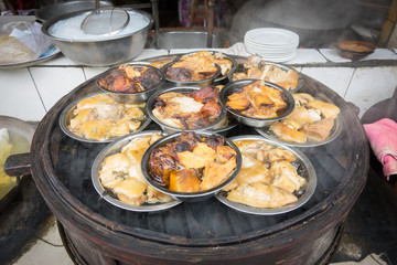 Sichuan street food in chaina