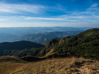 Nice trekking way in Thailand, Mon Jong, Chiangmai.