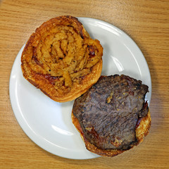 Venison On a Plate overhead open face