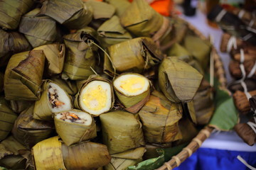 ベトナムのフェスティバルでの軽食