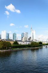 Skyline of Frankfurt am Main, Germany