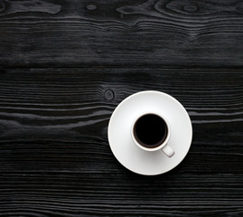 cup of black coffee