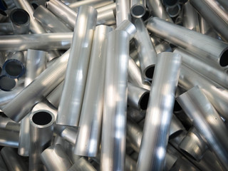 cut aluminum tube