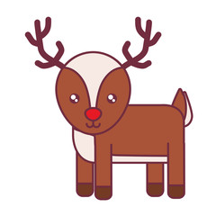 christmas deer icon