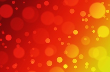 abstract blurred of colorful light bokeh background, christmas holiday background, wallpaper, festival and holiday concept