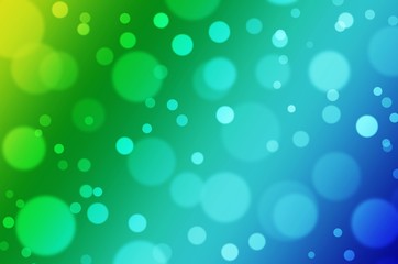 abstract blurred of colorful light bokeh background, christmas holiday background, wallpaper, festival and holiday concept