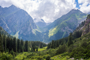Fototapeta premium Karakol national park, Kyrgyzstan