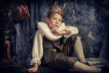 boy in the crown