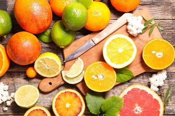 assorted citrus fruit