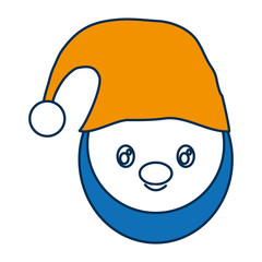 Naklejka premium santa helper icon