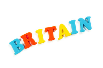 colorful toy alphabet letters