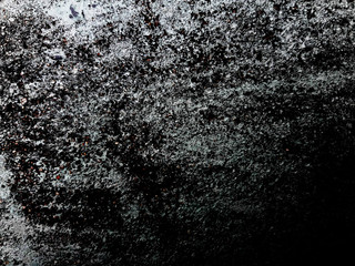 Background texture nature wall and floor cement Dark floor black