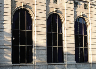 classic arched windows