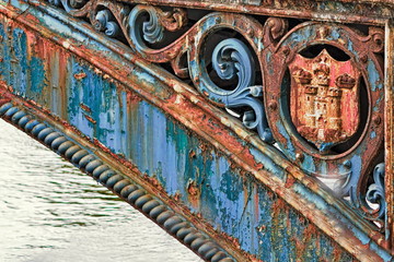 Glasgow, Alte Brücke Detail