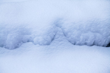 Fototapeta na wymiar Abstract snow shapes 