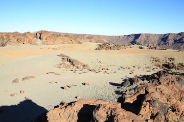 El Teide Nationa Park on Tenerife Island, Canary Islands, Spain