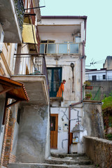 the old town of Pizzo Calabro Italy 