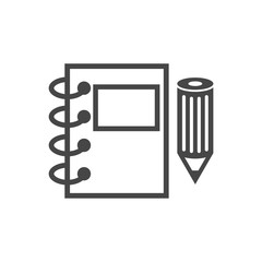 Notepad Icon, notebook icon