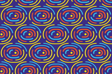 Colorful seamless geometric pattern