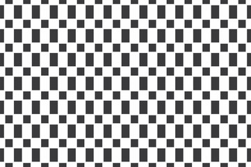 Fototapeta premium Czarno-biały wzór geometryczny bez szwu