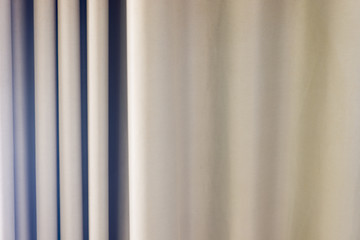 Background of a curtain of a gray color