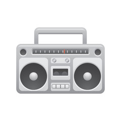 Oldschool Boombox - Novo Icons . A professional, pixel-aligned icon designed on a 64 x 64 pixel.  