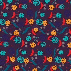 Obraz premium abstract folk art vector desgin 