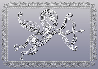 Lace illustration with Amur 2