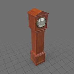 Antique grandfather clock