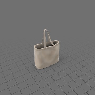 Tote bag with handles