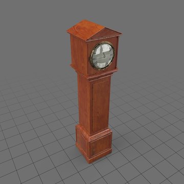 Antique grandfather clock