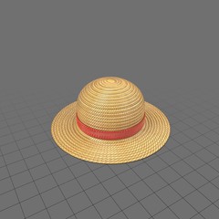 Straw sunhat