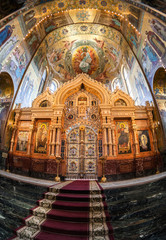 Obraz premium Altar of the Church of the Savior on Spilled Blood