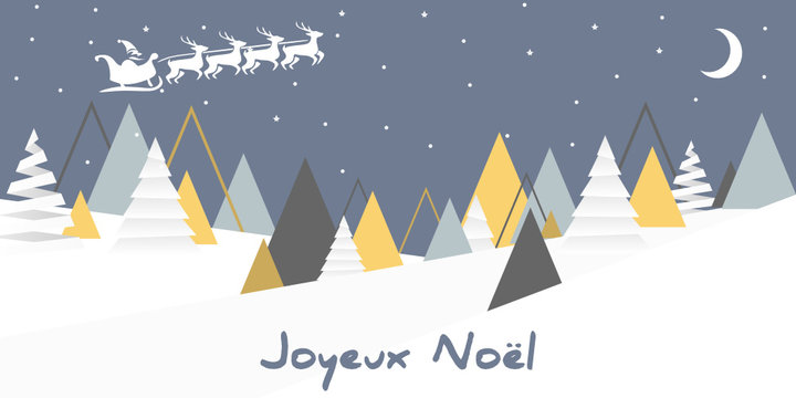 merry Christmas - joyeux noël - joyeuses fêtes - oribami background