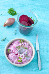 Rote Bete und Hering- Salat
