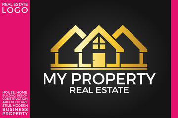 Real Estate, Building, Construction and Architecture Logo Vector Design Eps 10