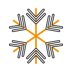 christmas snowflake winter decoration ornament