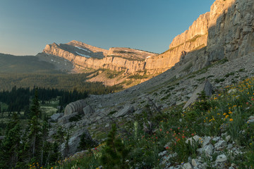 Sunrise on the Chinese Wall