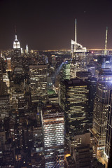 New York by night