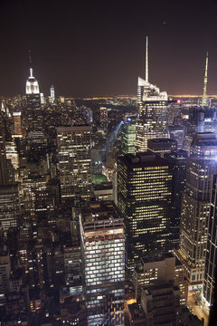 Fototapeta Nowy Jork nocą