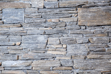 decorative black slate stone wall surface