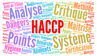 HACCP nuage de mots
