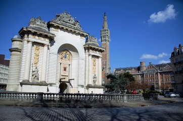 Fototapeta premium Porte de Paris Lille 