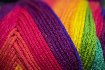 Yarn in Vibrant Colors